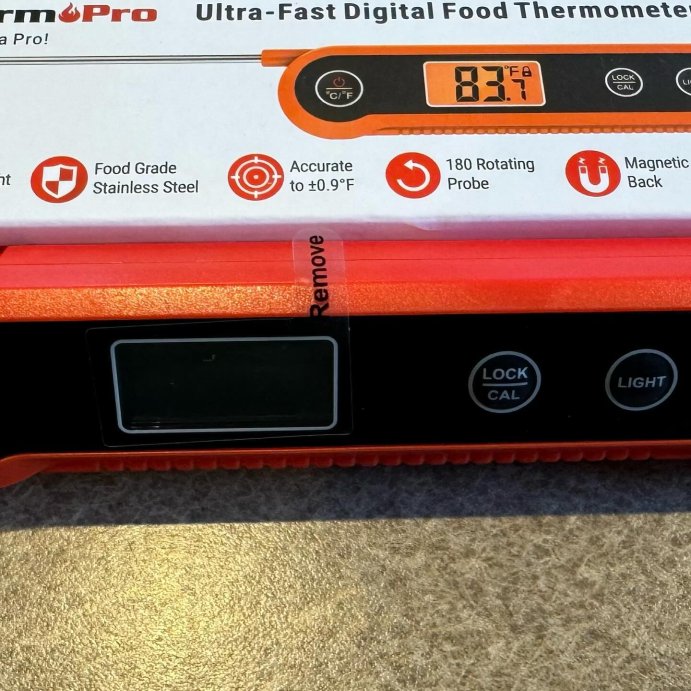 user image by @heyitsmenishab, ThermoPro Waterproof Instant Read Grilling Thermometer
